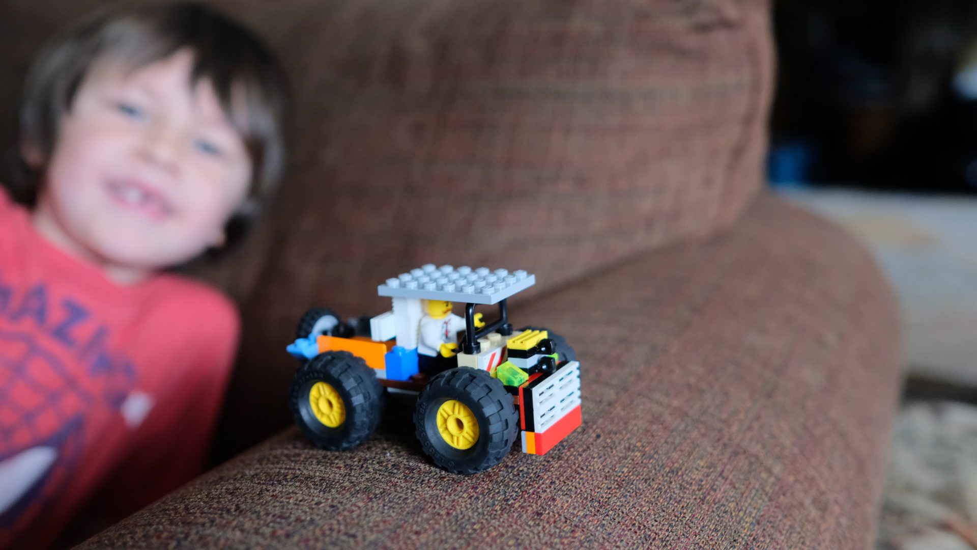 Emmett's LEGO truck
